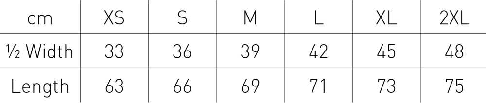 målskema dametanktop