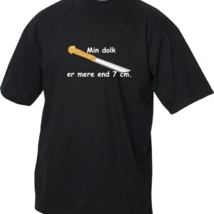Min dolk er mere end 7 cm