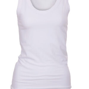 hvid tanktop dame singlet