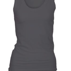 Sort tanktop - ærmeløs singlet