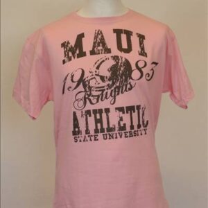 Original Maui universitets T-shirt i flot rosa farve-0