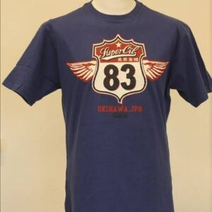 Super Oil 83 Herre T-shirt Cobolt Blå-0