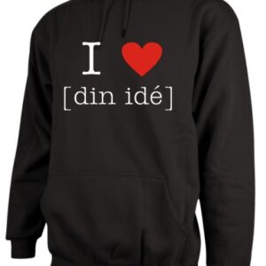 Design selv hoodie hættesweatshirt