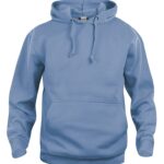 Hoodie hættesweatshirt blå - indigo