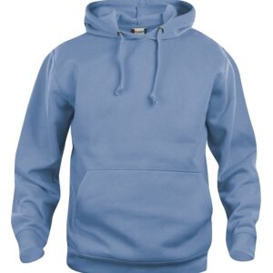 Hoodie hættesweatshirt blå - indigo
