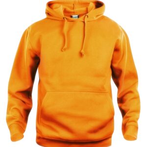 Neon orange sweatshirt