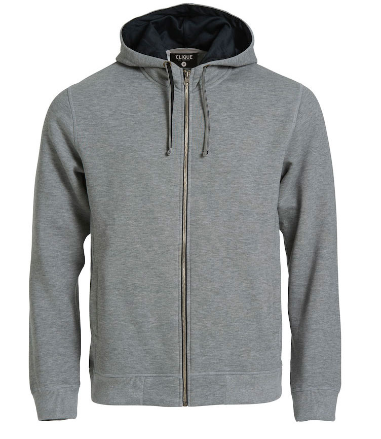 grå hoody unissex