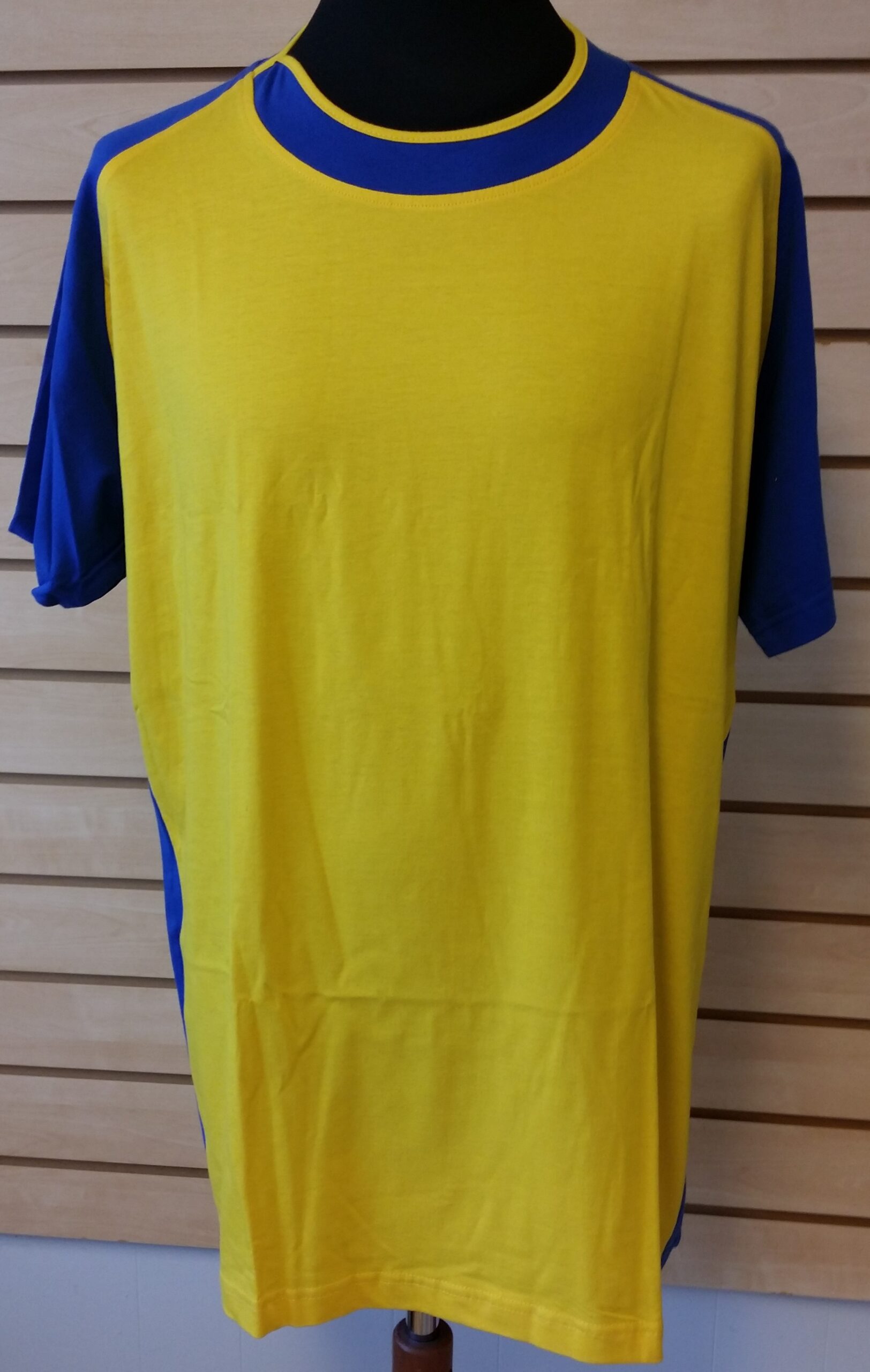 Gul raglan t-shirt