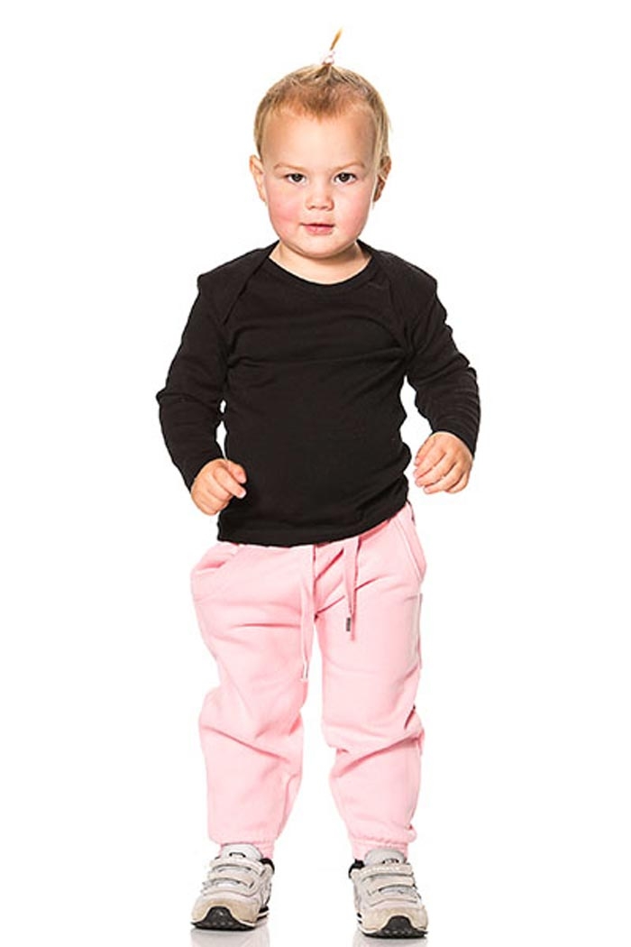 Langærmet baby t-shirt