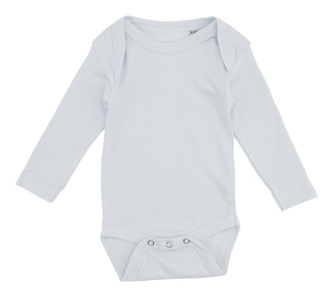 lyseblå baby bodystocking
