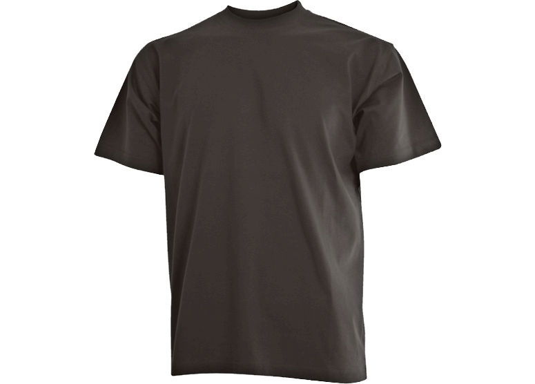 Koksgrå Camus T-Shirt-Bigsize-0