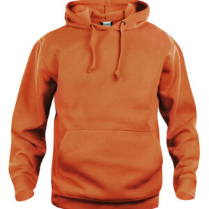 orange hoodie