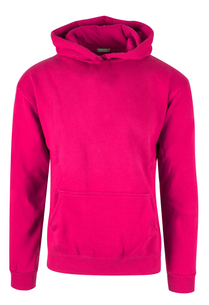 Pink hættetrøje til børn