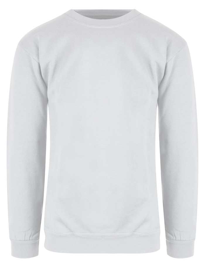 hvid sweatshirt