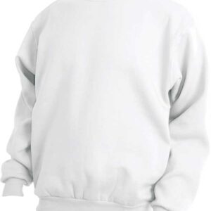 hvid sweatshirt