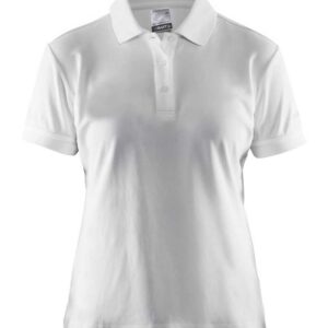 hvid dame polo