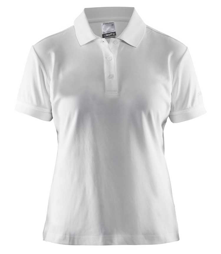 hvid dame polo