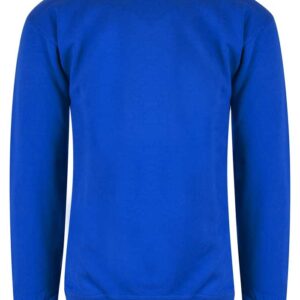 kornblå sweatshirt