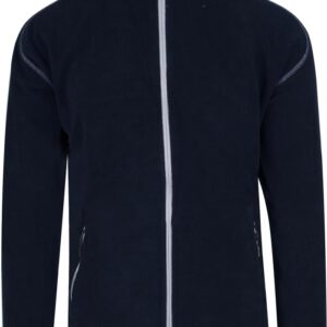 Navy fleecejakke til børn