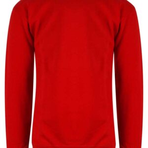 rød bigsize sweatshirt
