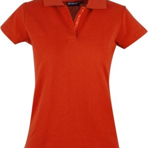 rød dame polo