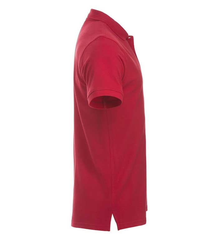rød polo side