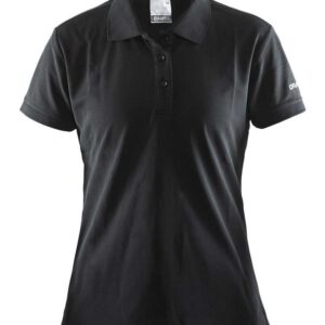 sort dame polo