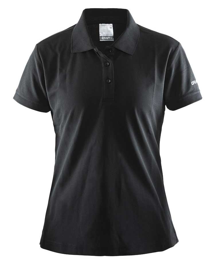 sort dame polo