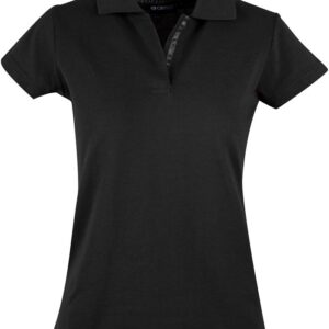 sort dame polo