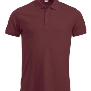 vinrød herre polo