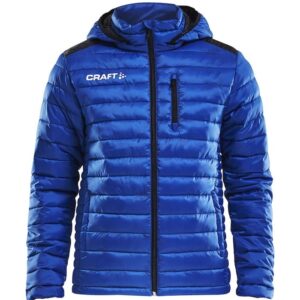 blå craft dynejakke