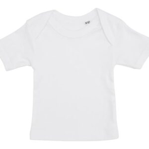 Hvid t-shirt til baby