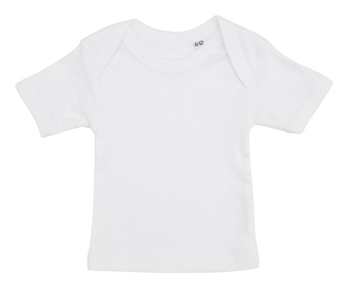 Hvid t-shirt til baby