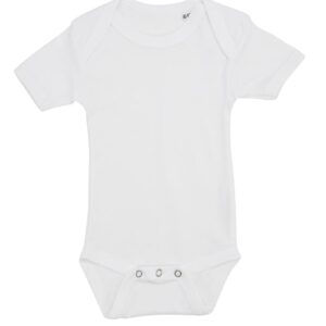 Hvid baby bodystocking