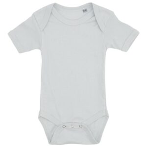 Lyseblå bodystocking til baby