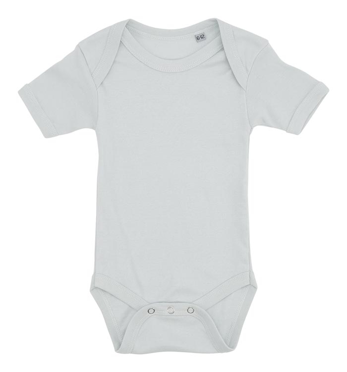 Lyseblå bodystocking til baby