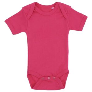 Pink baby bodystocking