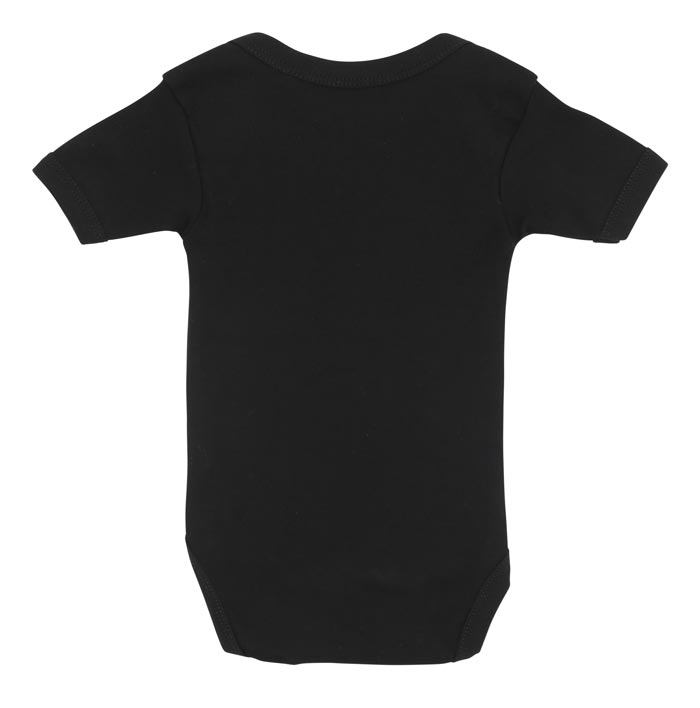 Sort baby body ryg