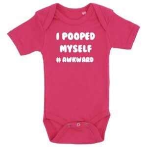baby bodystocking med I pooped myself