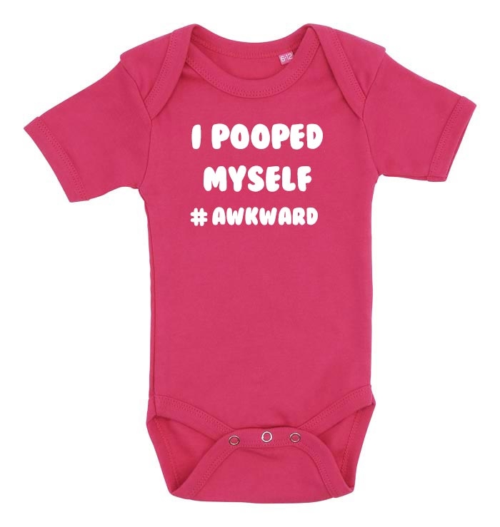 baby bodystocking med I pooped myself
