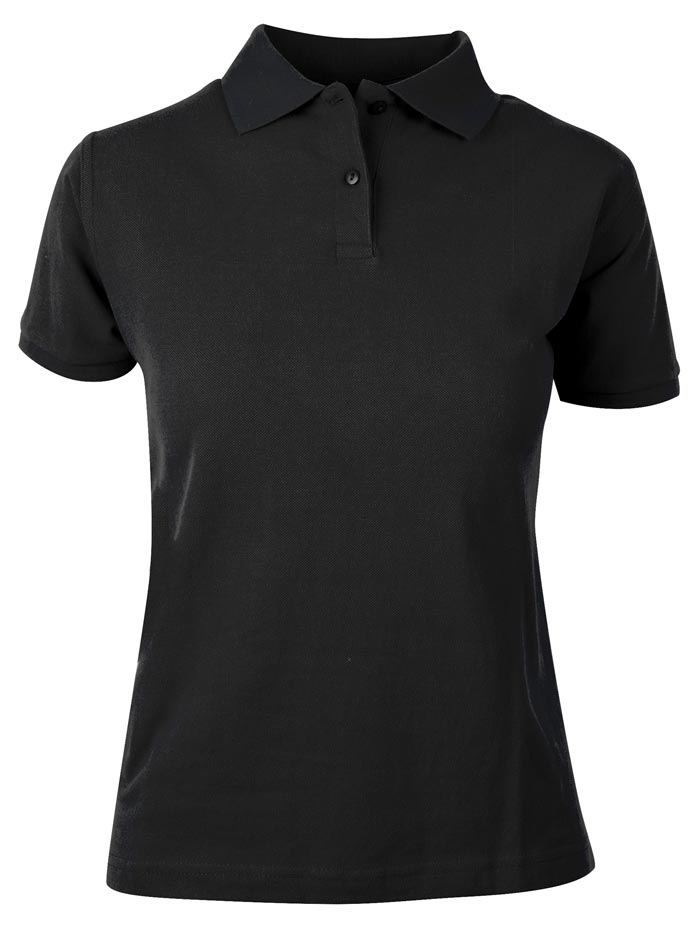 sort dame polo