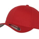 rød flexfit cap