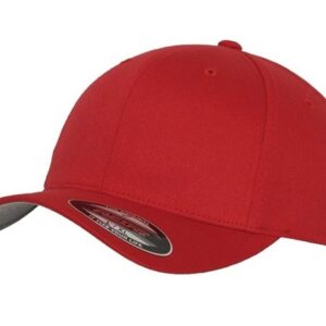 rød flexfit cap