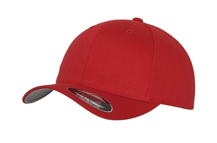 rød flexfit cap