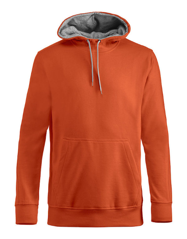 orange hættetrøje