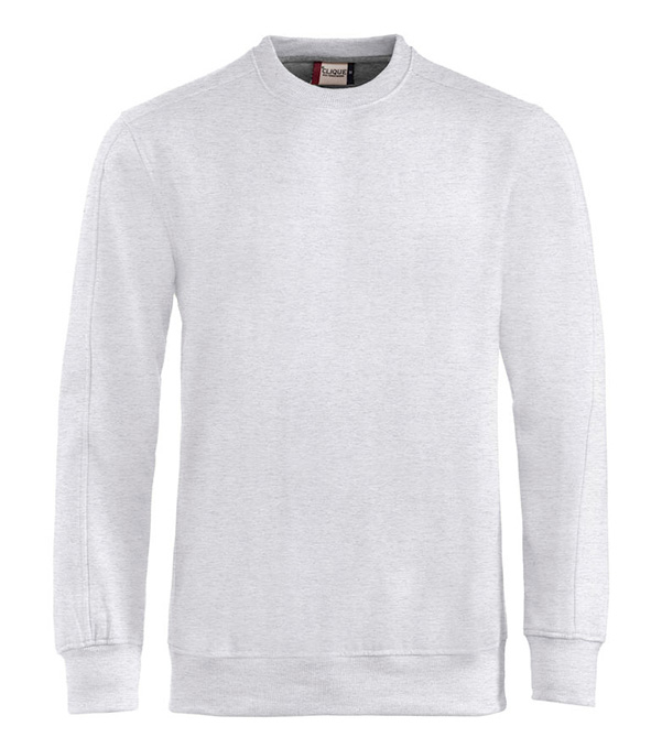 lysegrå crewneck