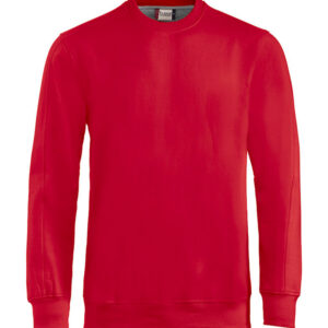 rød crewneck