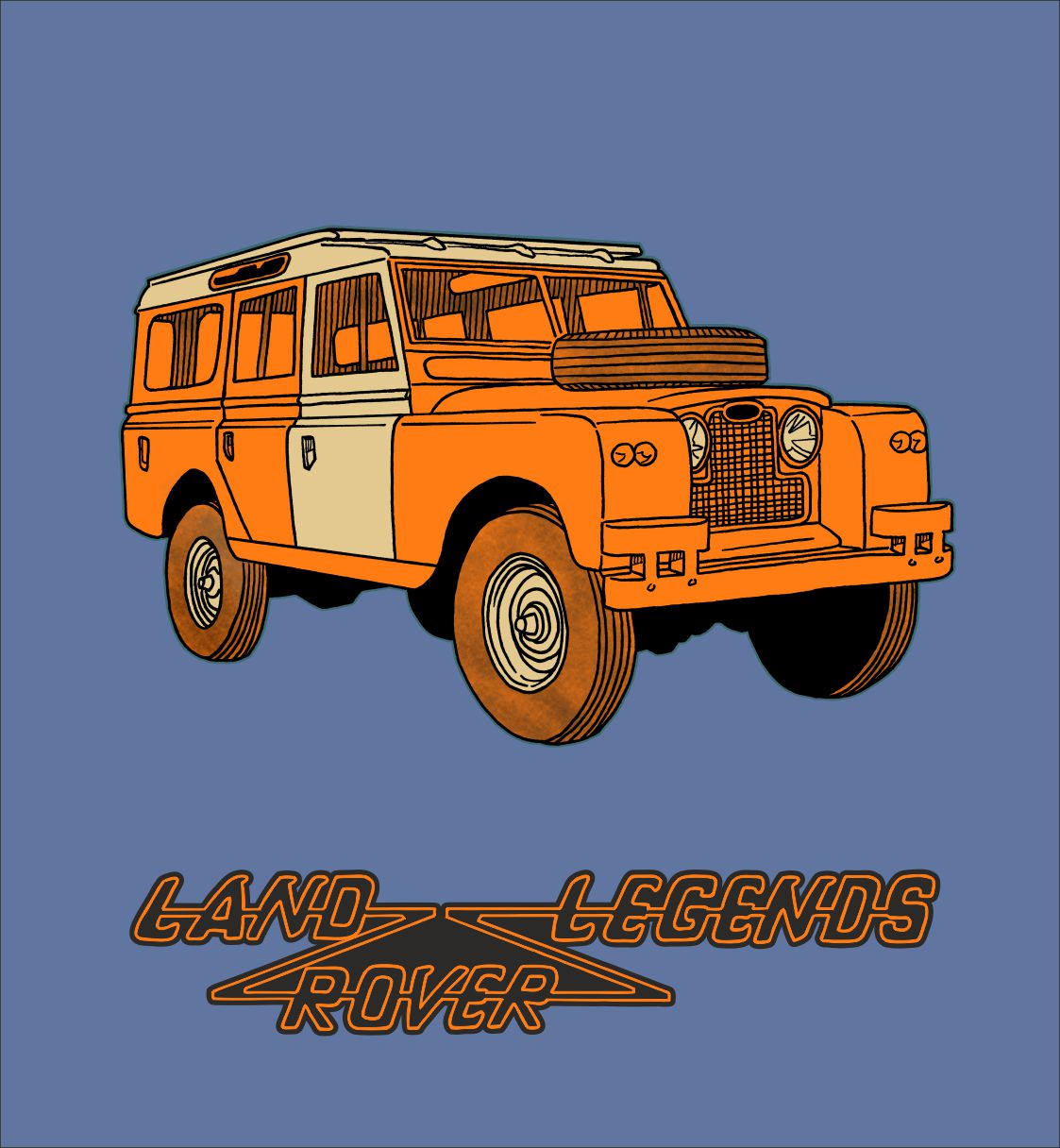 Landrover Serite 2 - 109 Tommer