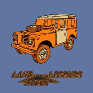 LandRover Serie 3 - T-shirt med tryk