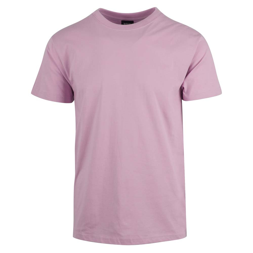 lyserød t-shirt